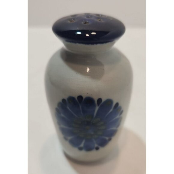 Vtg Ken Edwards El Palomar Guadalajara Blue Salt And Pepper Shakers Signed - Picture 10 of 16